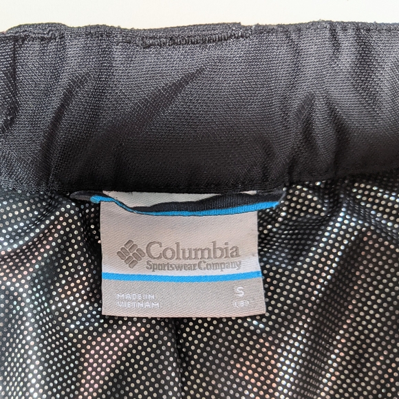Columbia Black Unisex Bugaboo Omni Heat Insulated Snow Pants Size S - Picture 13 of 16